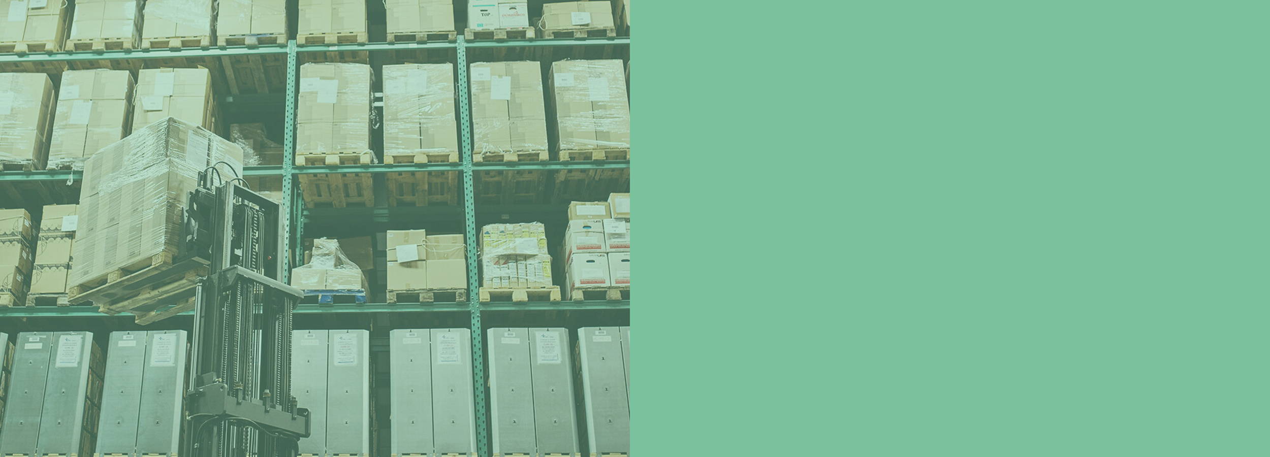 Arbeitsmethode Paletten Lagerung